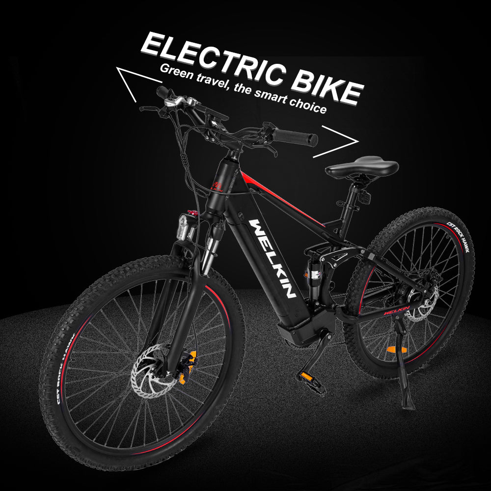 PL Warehouse Stock GYL103 27.5"*2.25 Tire 7 Speed Mountian Dirt Electric Bike with S830 LCD Display