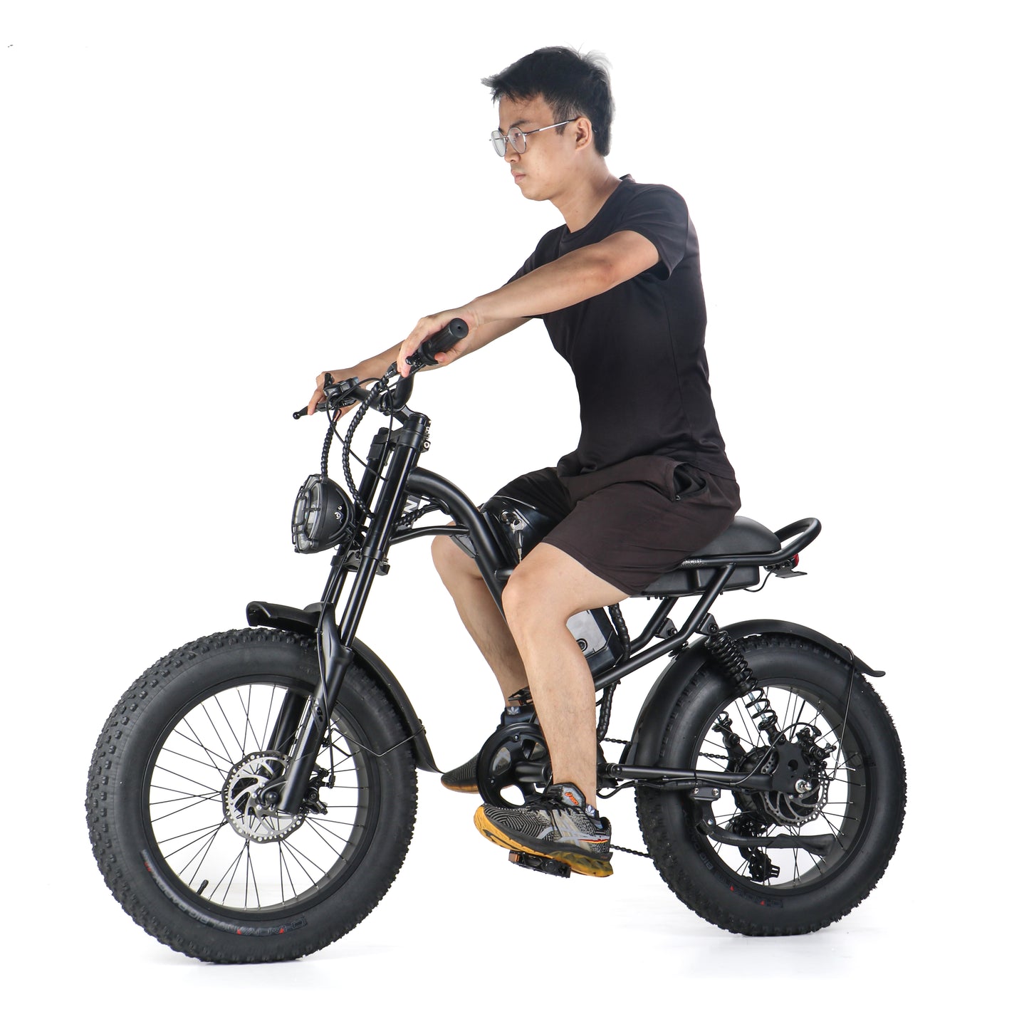 US Warehouse Stock GYL108 20 Inch Wheel Aluminum Alloy Electric Bike with 48V 15AH Battery