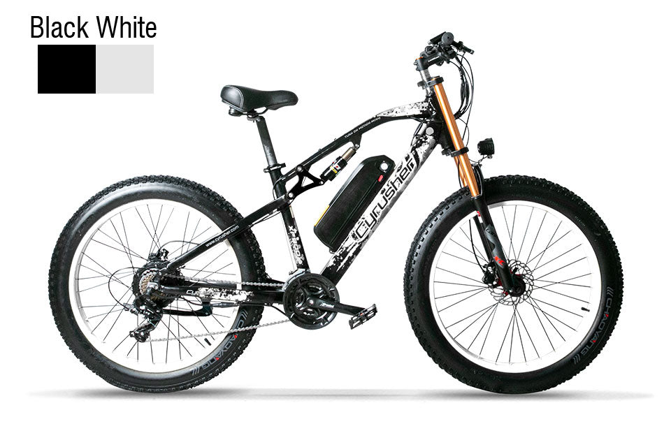 UK Warehouse Stock XF900 30*4.0" Fat Tire Electric Bike with 750W Motor 48V 17Ah Battery