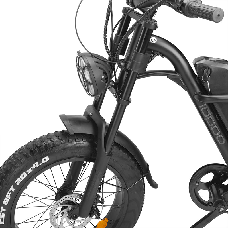 US Warehouse Stock Z8 20*4.0" Fat Tire Electric Bike with 500W Motor 48V 15.6Ah Battery
